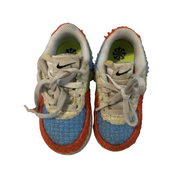 Nike Air Force 1 Low LV8 Next Nature Hemp MultiColor Size 8 Toddler - Picture 3 of 5